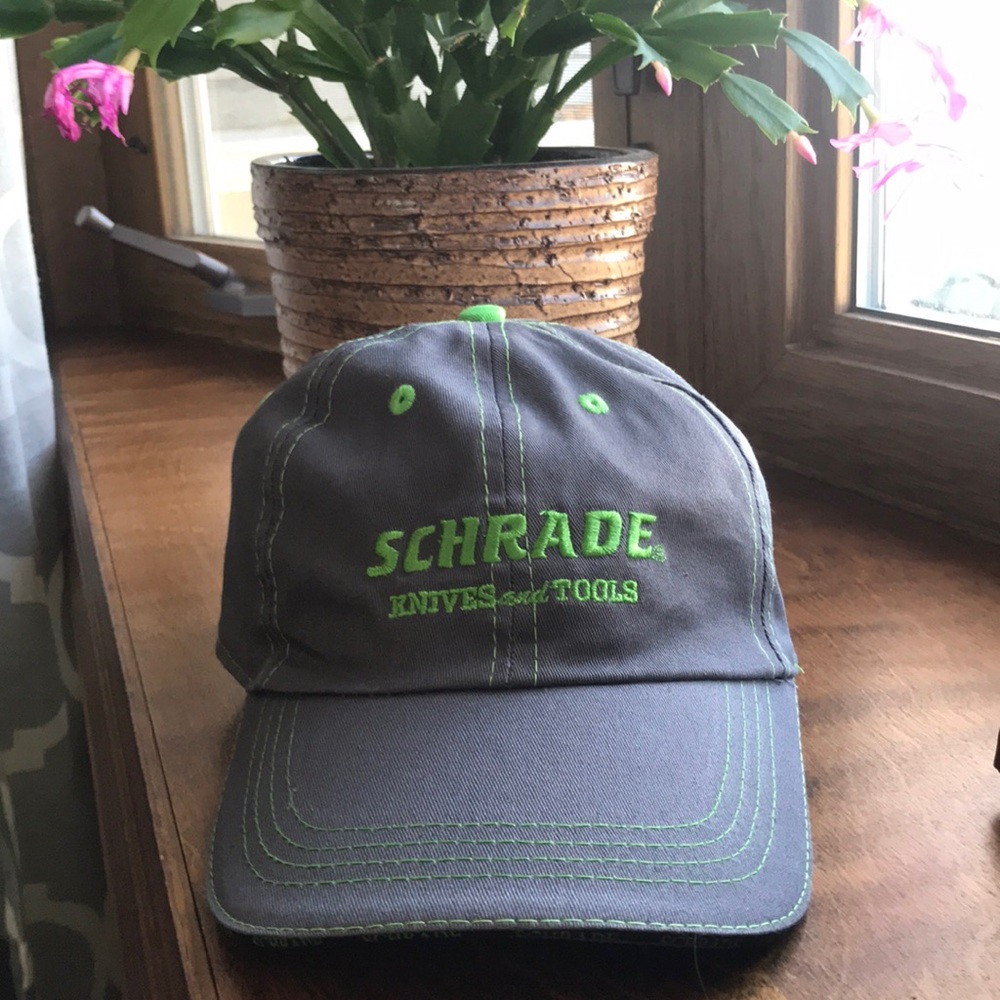 Schrade Knives and Tools hat cap one size velcro